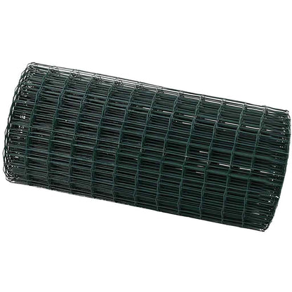 Eurozaun Grün 0,4 x 25 m PVC-beschichtetes Eisen