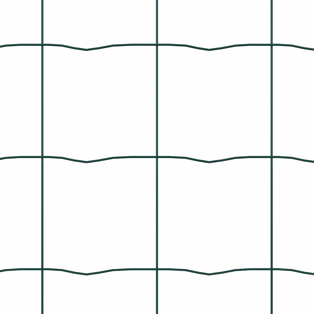 Eurozaun Grün 0,6 x 25 m PVC-beschichtetes Eisen