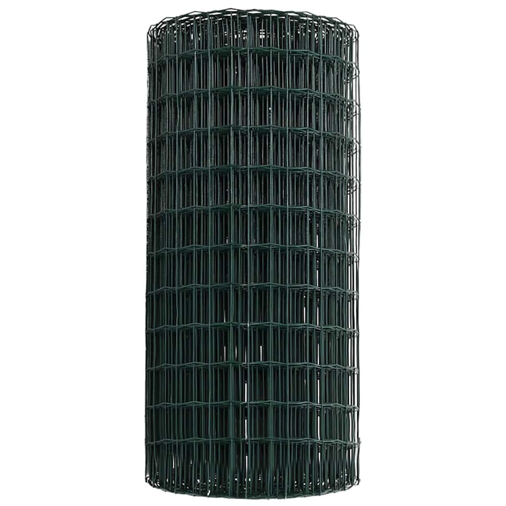 Eurozaun Grün 0,6 x 50 m PVC-beschichtetes Eisen