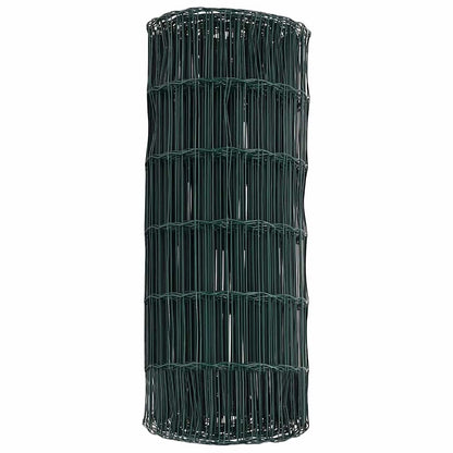 Eurozaun Grün 0,4 x 50 m PVC-beschichtetes Eisen