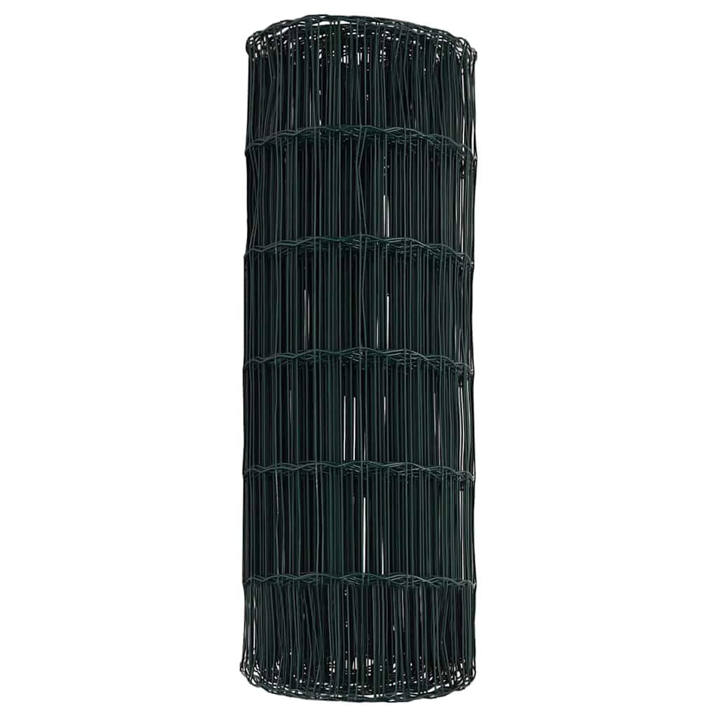 Eurozaun Grün 0,6 x 50 m PVC-beschichtetes Eisen