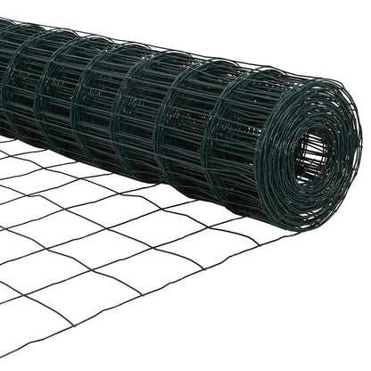 Eurozaun Grün 0,4 x 50 m PVC-beschichtetes Eisen