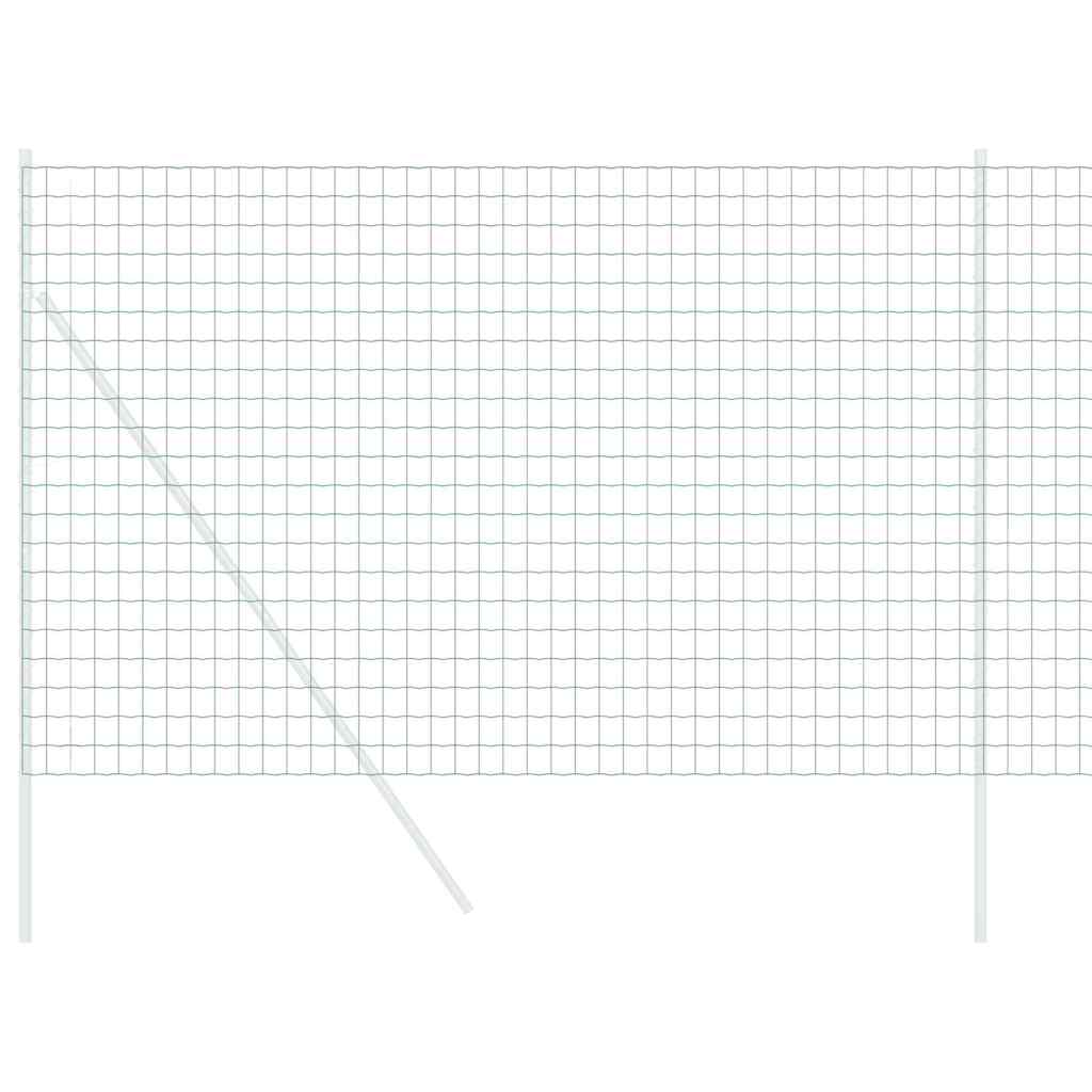 Eurozaun Grün 1,6 x 10 m PVC-beschichtetes Eisen
