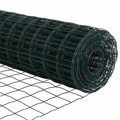 Eurozaun Grün 0,4 x 25 m PVC-beschichtetes Eisen