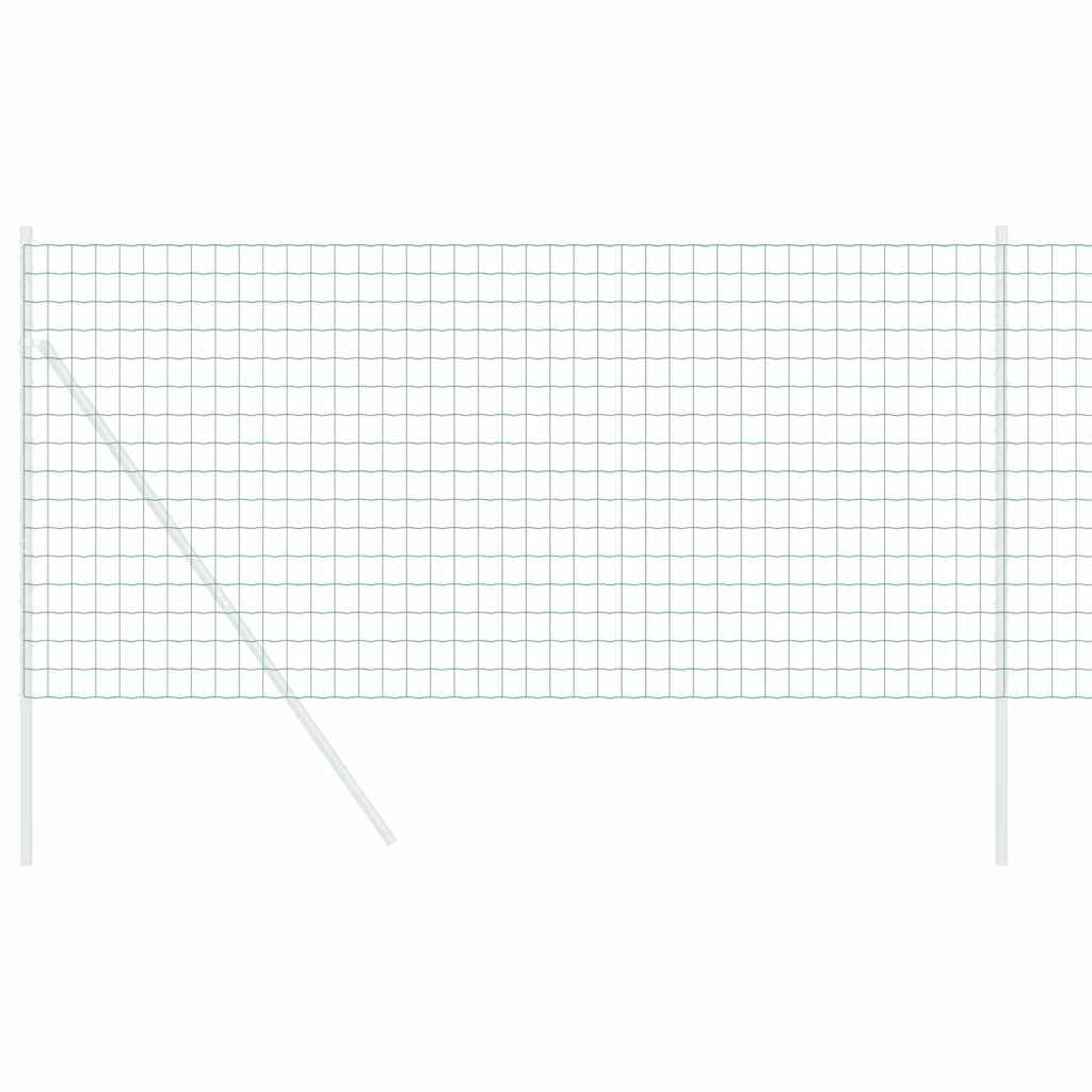 Eurozaun Grün 0,4 x 25 m PVC-beschichtetes Eisen