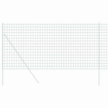 Eurozaun Grün 0,4 x 25 m PVC-beschichtetes Eisen