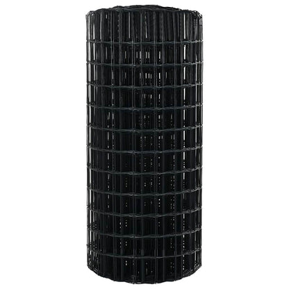 Eurozaun Grau 0,8 x 25 m PVC-beschichtetes Eisen