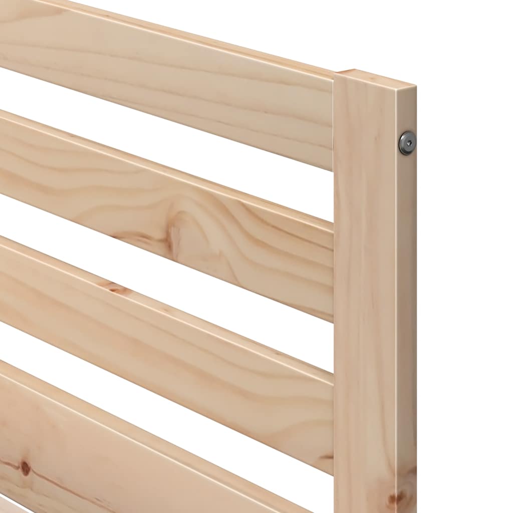 Tagesbett mit Ausziehbett ohne Matratze 80x200 cm