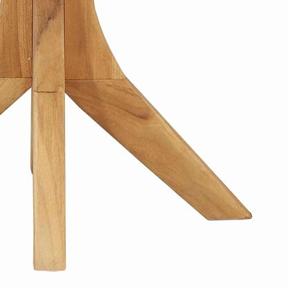 Beistelltisch Braun 40 x 40 x 41 cm Massivholz Teak