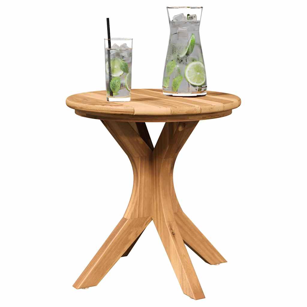 Beistelltisch Braun 40 x 40 x 41 cm Massivholz Teak