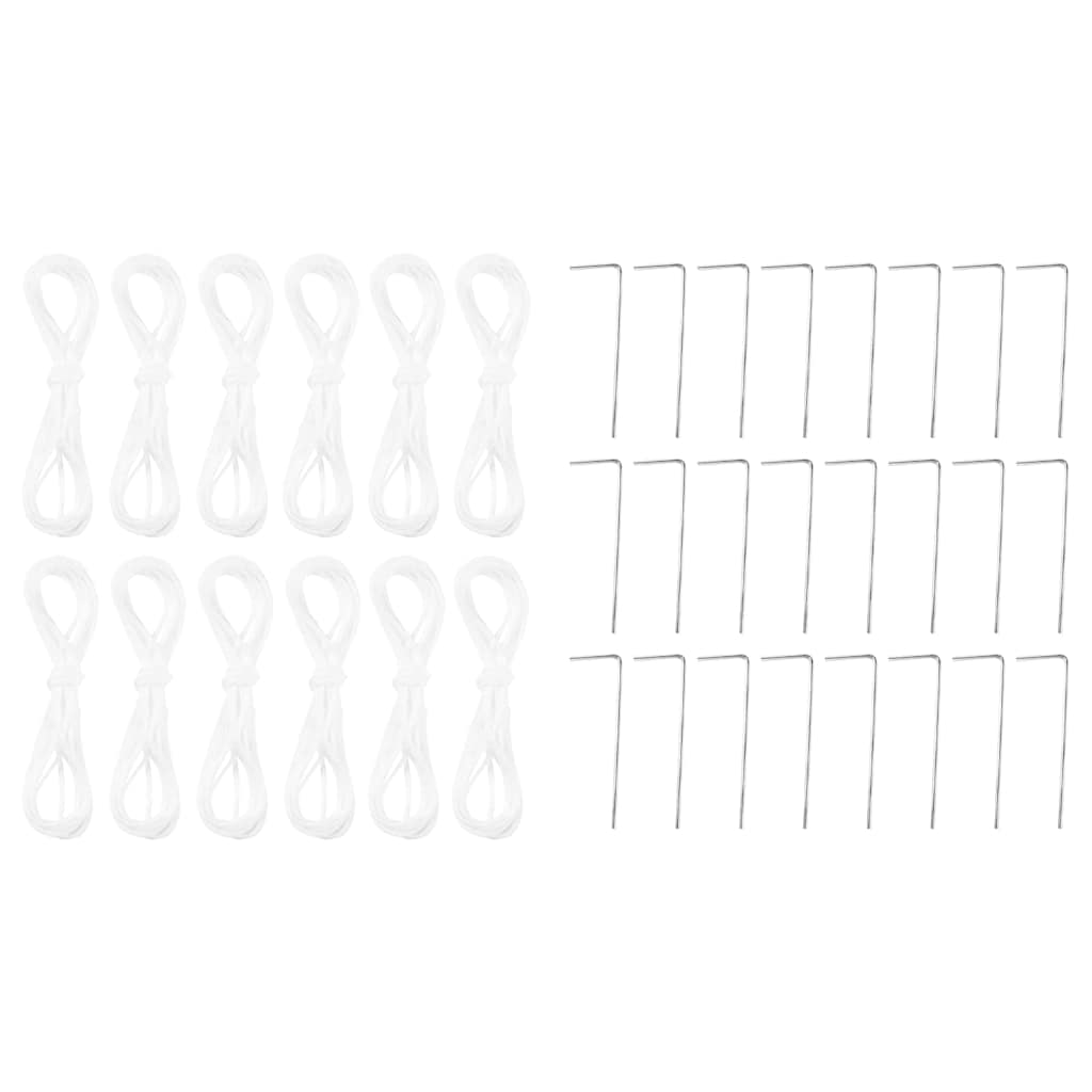 Party-Zelt Grün 800 x 400 x 266 cm Polyethylen und Stahl