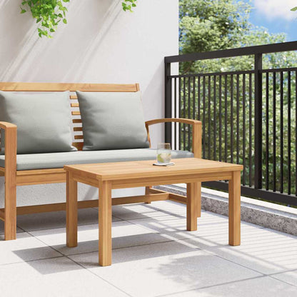 Couchtisch Braun 70 x 40 x 36 cm Massivholz Teak
