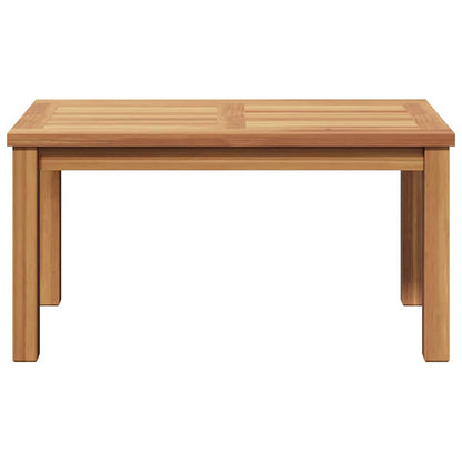 Couchtisch Braun 70 x 40 x 36 cm Massivholz Teak