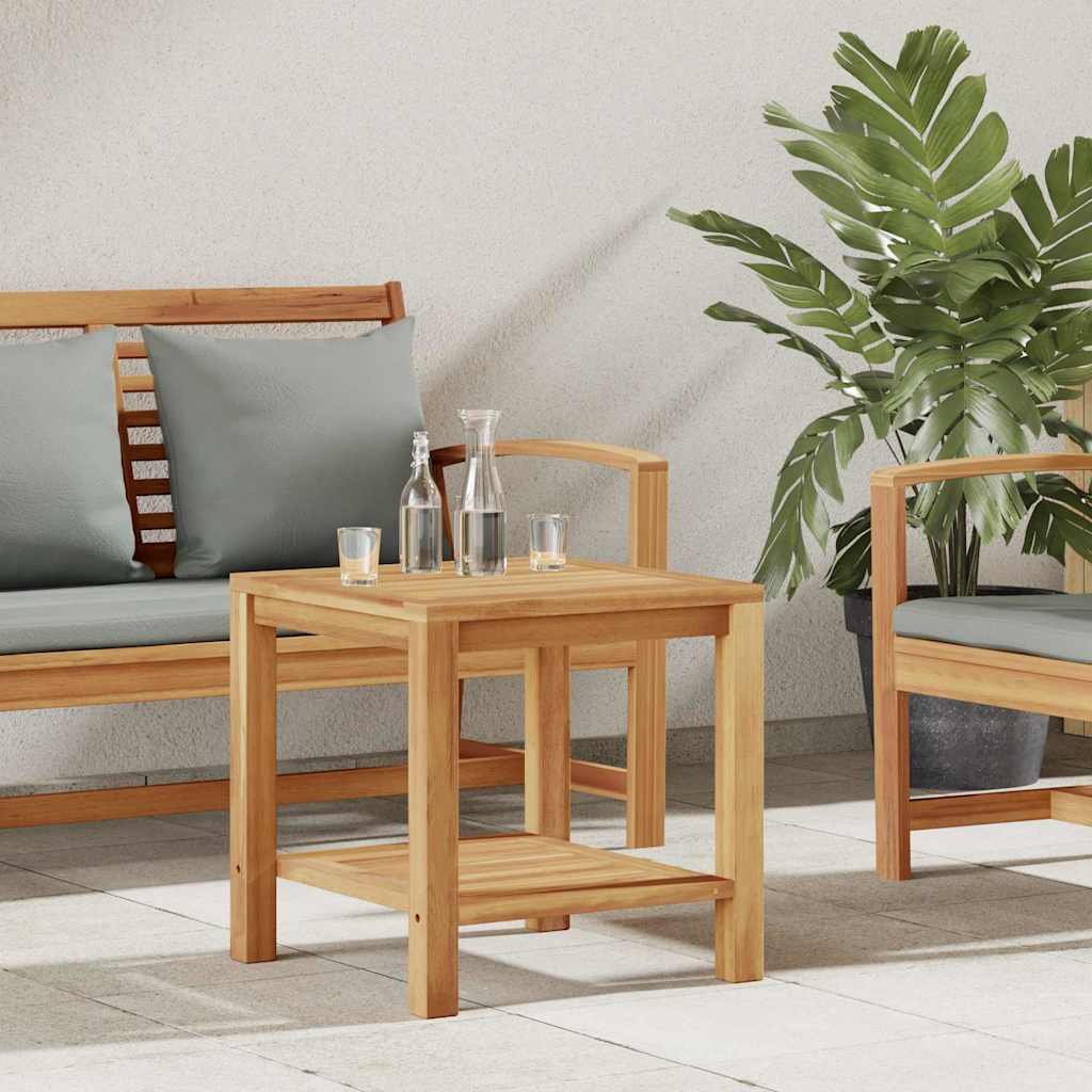 Couchtisch Braun 45 x 45 x 45 cm Teak-Massivholz