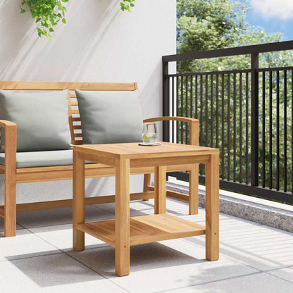 Couchtisch Braun 45 x 45 x 45 cm Teak-Massivholz