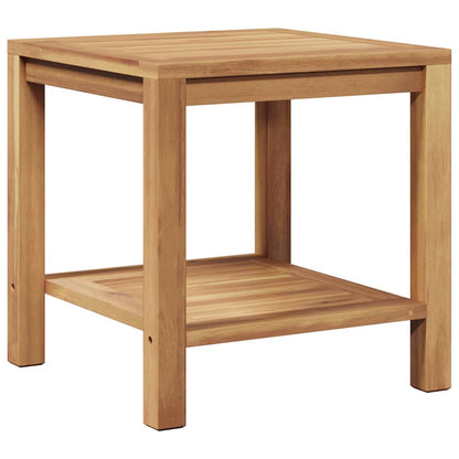 Couchtisch Braun 45 x 45 x 45 cm Teak-Massivholz