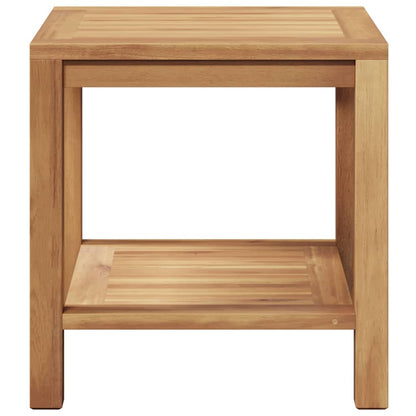 Couchtisch Braun 45 x 45 x 45 cm Teak-Massivholz