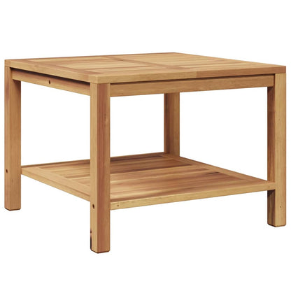 Couchtisch Braun 60 x 60 x 45 cm Teak-Massivholz