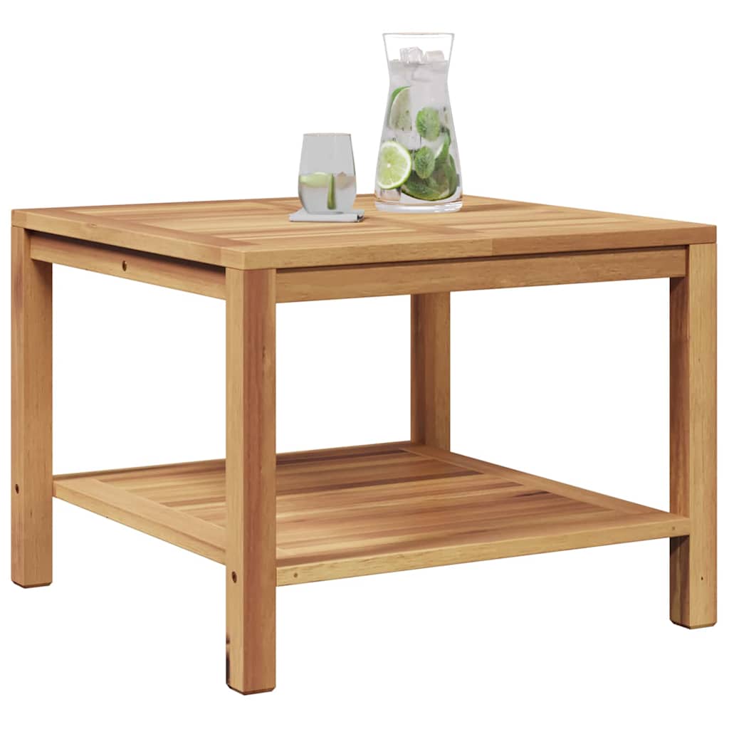 Couchtisch Braun 60 x 60 x 45 cm Teak-Massivholz