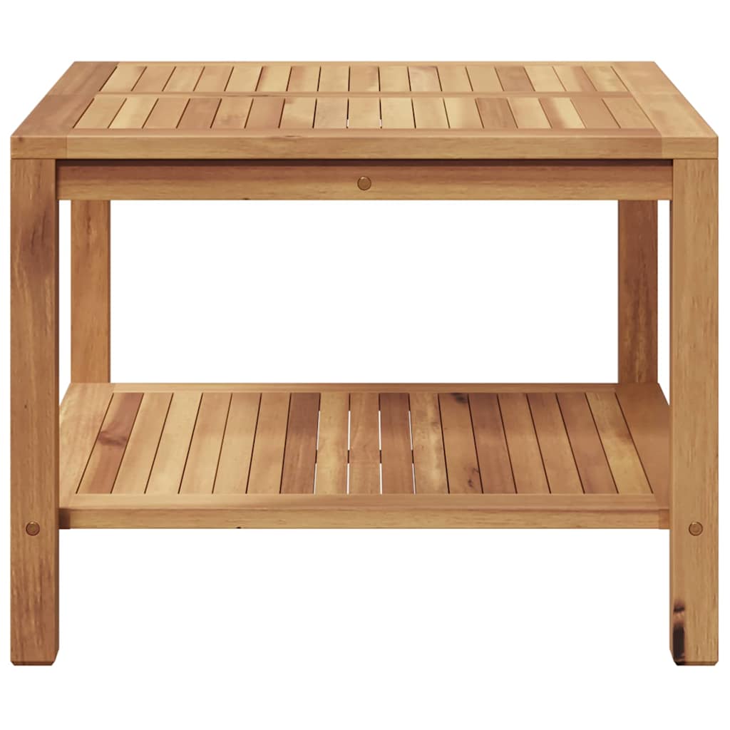 Couchtisch Braun 60 x 60 x 45 cm Teak-Massivholz