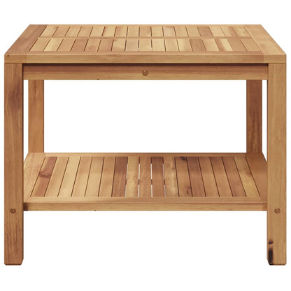 Couchtisch Braun 60 x 60 x 45 cm Teak-Massivholz