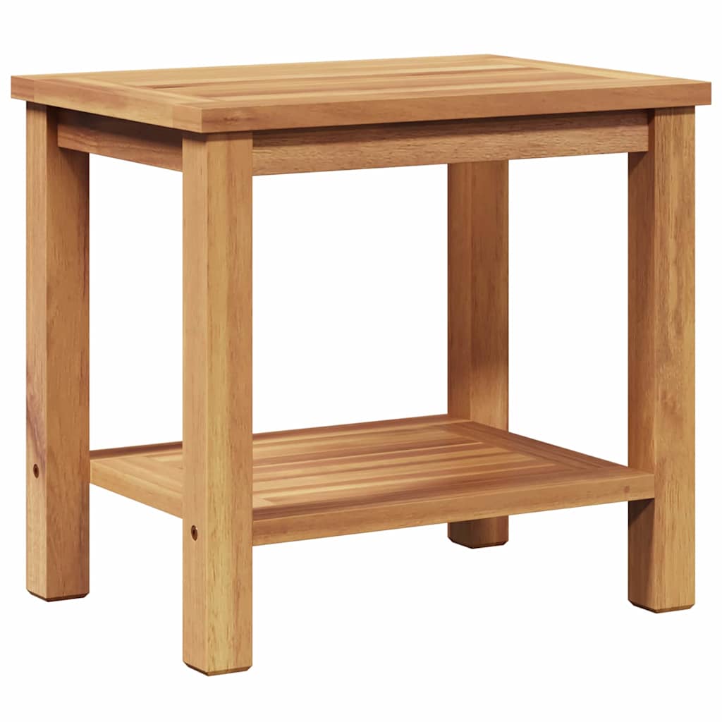 Couchtisch Braun 50 x 35 x 45 cm Teak-Massivholz