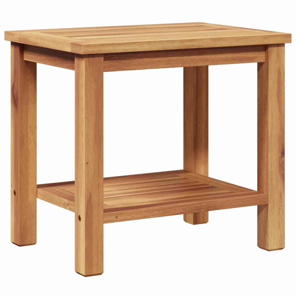 Couchtisch Braun 50 x 35 x 45 cm Teak-Massivholz