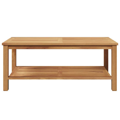 Couchtisch Braun 110 x 55 x 45 cm Teak-Massivholz