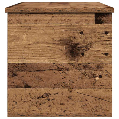 Aufbewahrungsbox Altholz 90 x 35 x 35 cm Holzwerkstoff