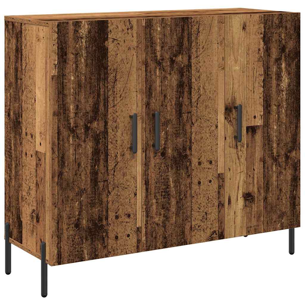 Sideboard Altholz 90 x 34 x 80 cm Holzwerkstoff