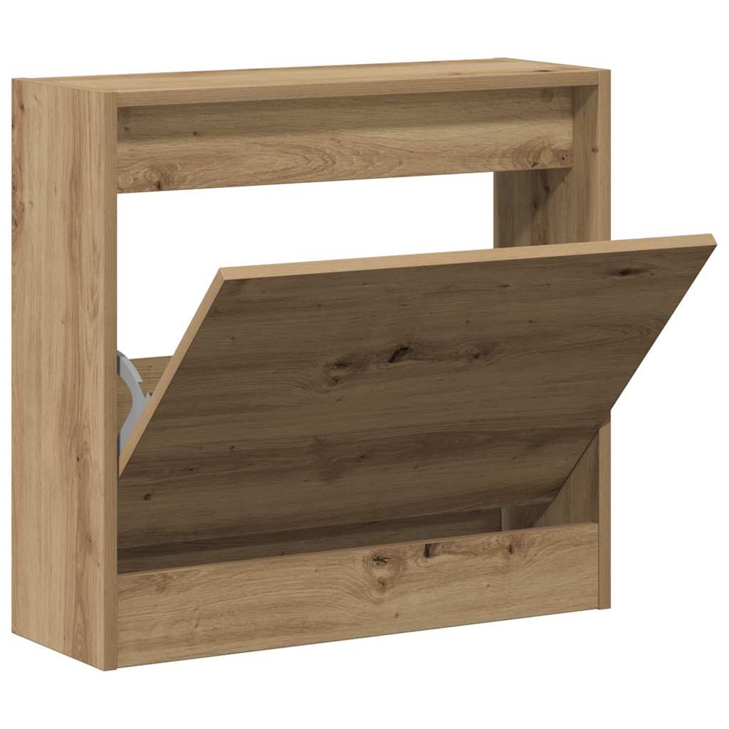 Schuhschrank Artisan-Eiche 60 x 21 x 57 cm Holzwerkstoff
