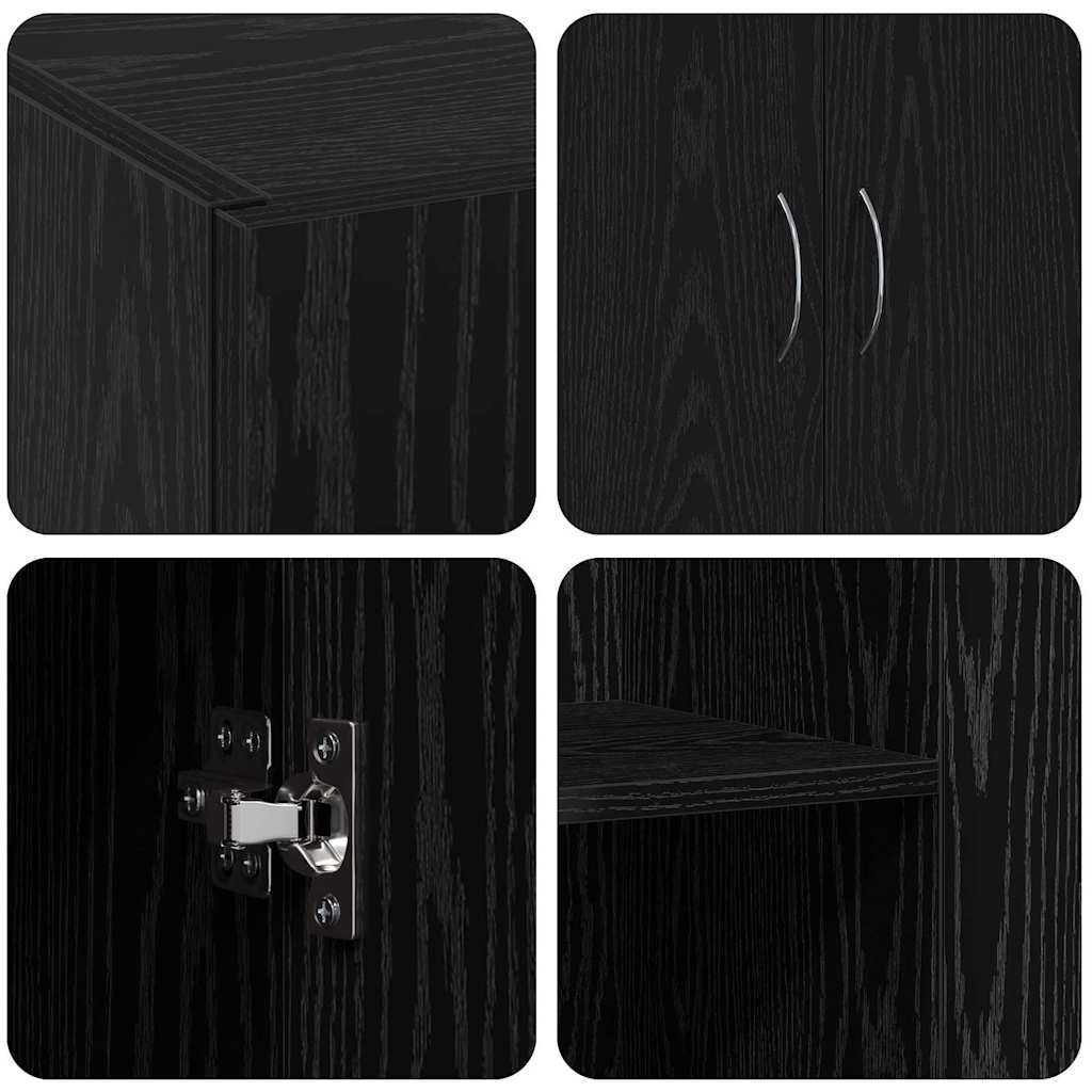 Büroschrank Artisan-Eiche 70 x 32 x 77.5 cm Holzwerkstoff