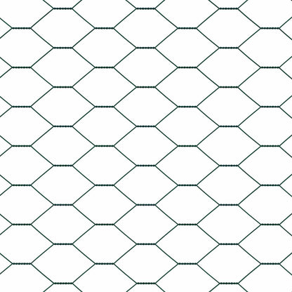 Hexagonzaun Grün 0,4 x 10 m PVC