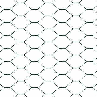 Hexagonzaun Grün 1,4 x 100 m PVC