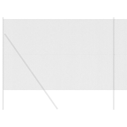 Hexagonzaun Grau 1,5 x 50 m PVC