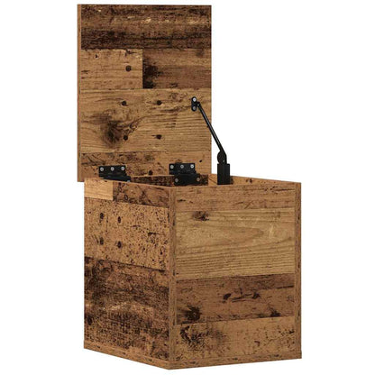Aufbewahrungsbox Altholz 30 x 35 x 35 cm Holzwerkstoff