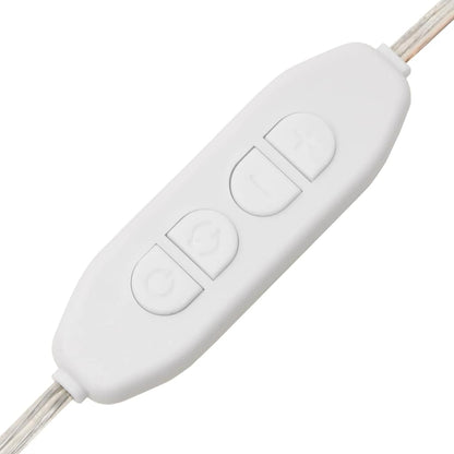 Schminktisch mit Spiegel Schwarz Eichen-Optik 100 x 40 x 120 cm