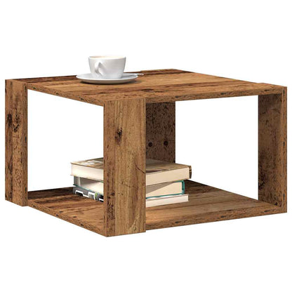 Couchtisch Altholz 51,5 x 51,5 x 30 cm Holzwerkstoff