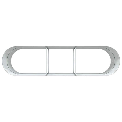 Hochbeet Grün 320 x 80 x 81 cm Stahl