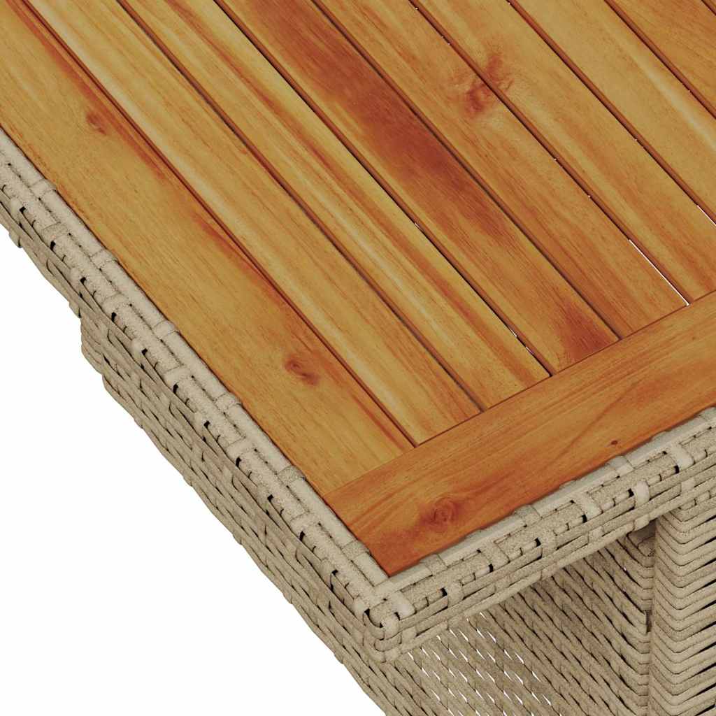 Garten Essgruppe mit Kissen 10 pcs Beige und Creme