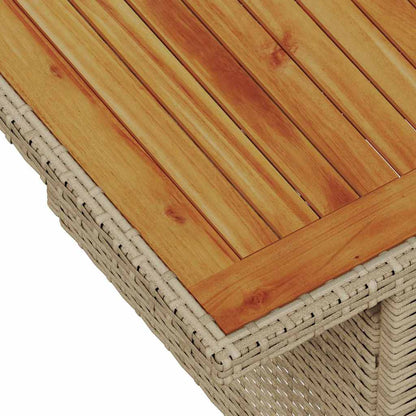 Garten Essgruppe mit Kissen 10 pcs Beige und Creme