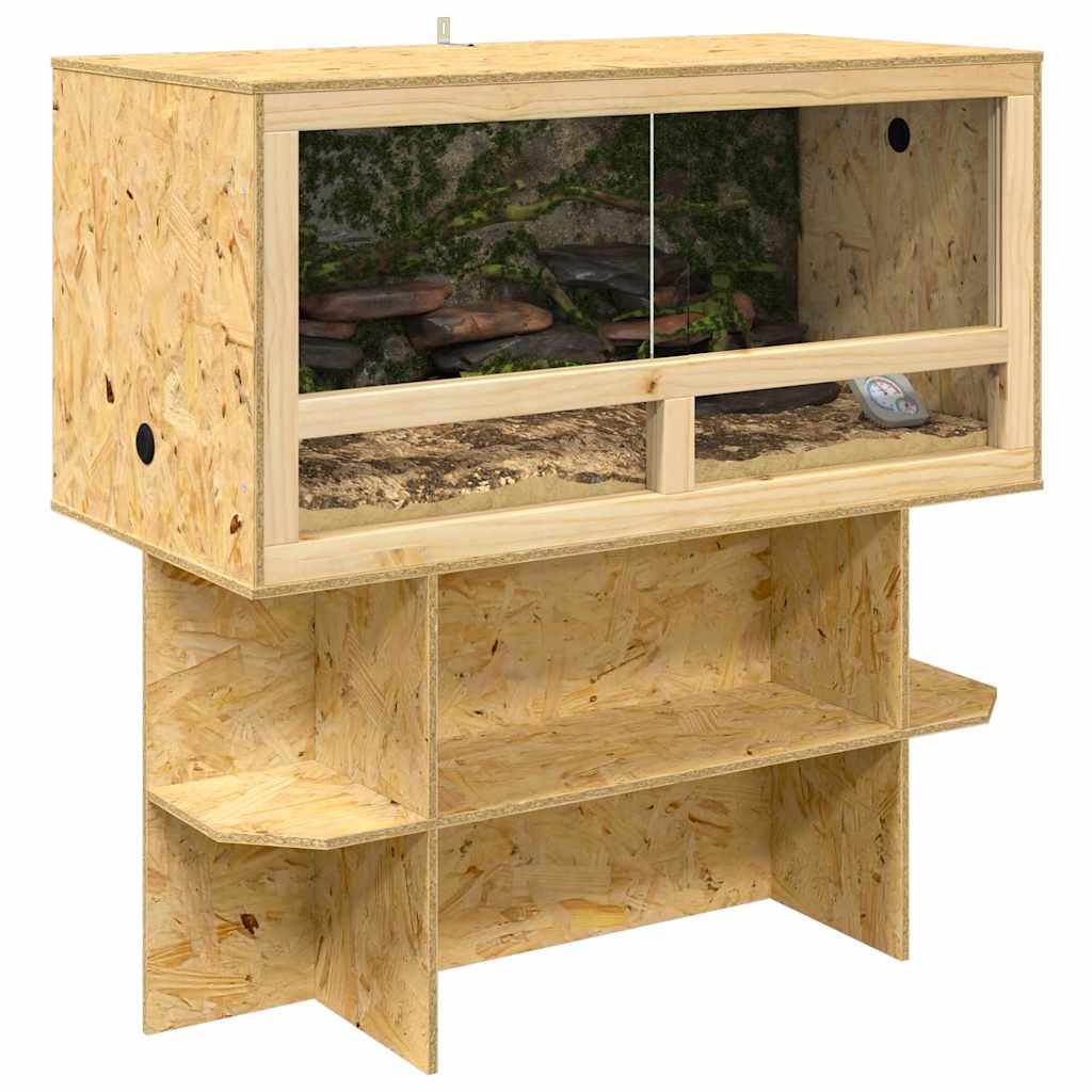 Terrarium Braun 100 x 50 x 100 cm OSB