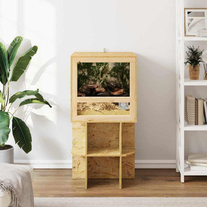 Terrarium Braun 50 x 50 x 100 cm OSB