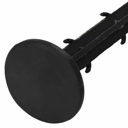 Bodenheringe 500 pcs Schwarz Ø3 x 11 cm Kunststoff