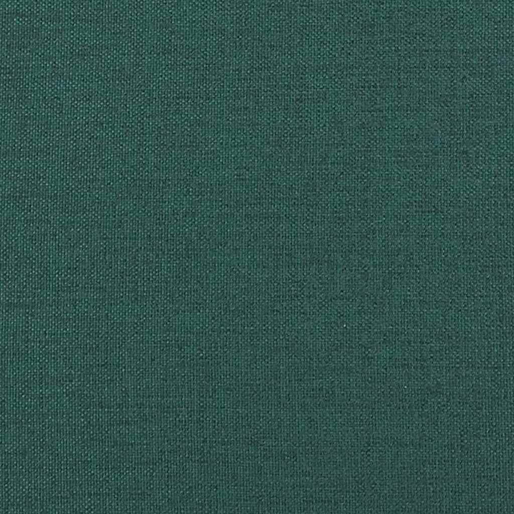 Esszimmerstühle mit Rollen 2 pcs Dunkelgrün 57 x 67 x 95 cm