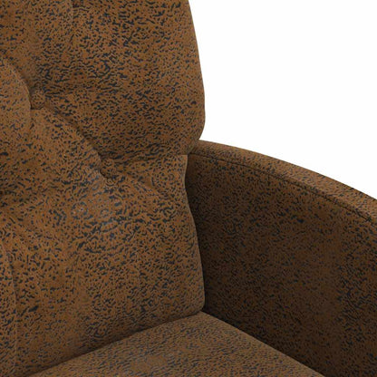 Esszimmerstühle mit Rollen 2 pcs Braun 58 x 67 x 97 cm