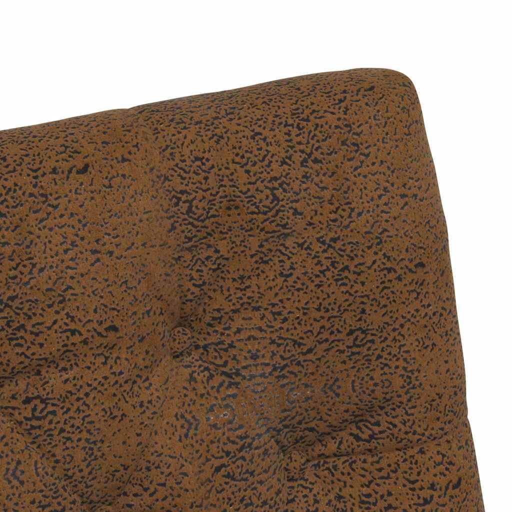 Esszimmerstühle mit Rollen 2 pcs Braun 58 x 67 x 97 cm