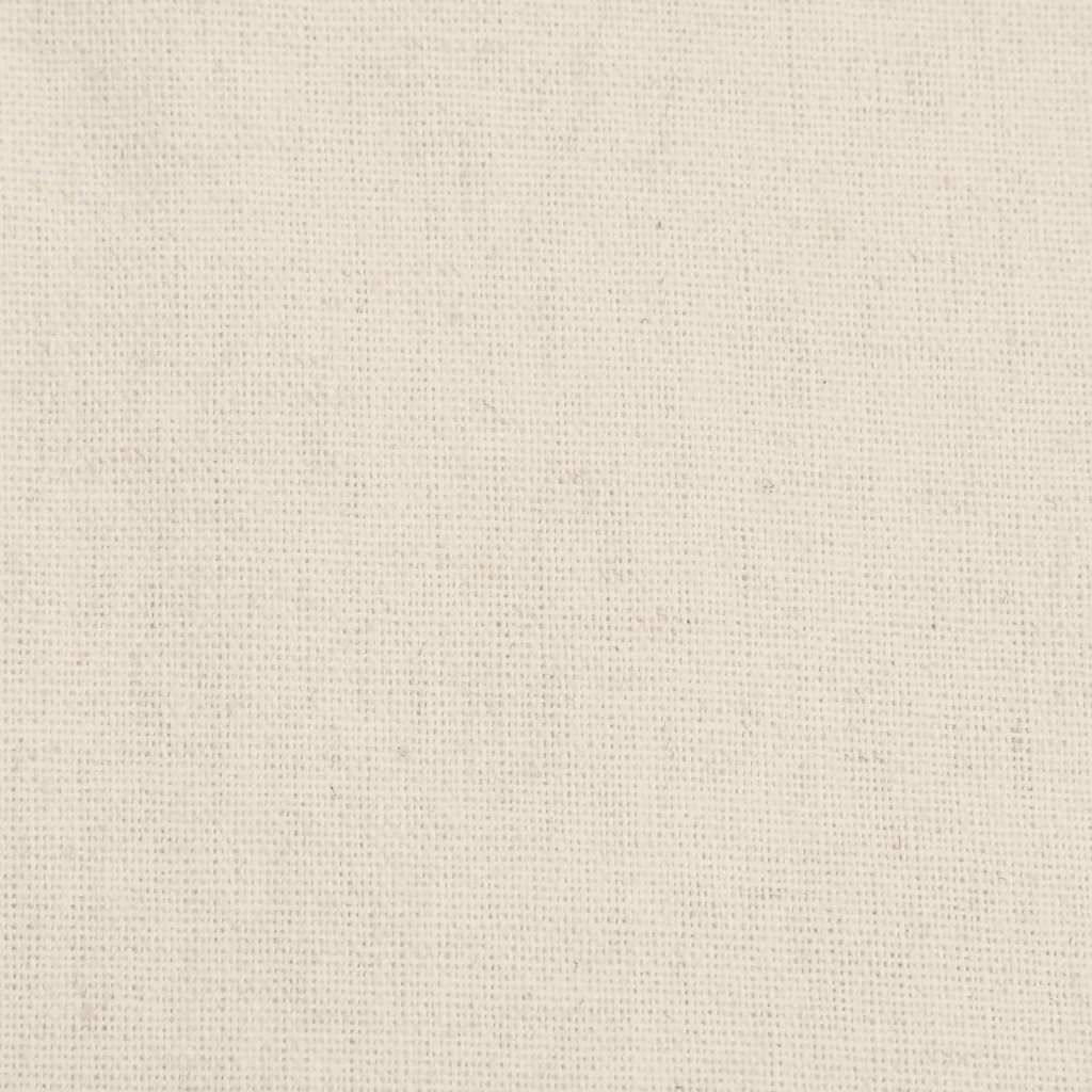 Esszimmerstühle mit Rädern 2 pcs Beige 57 x 67 x 95 cm Leinen