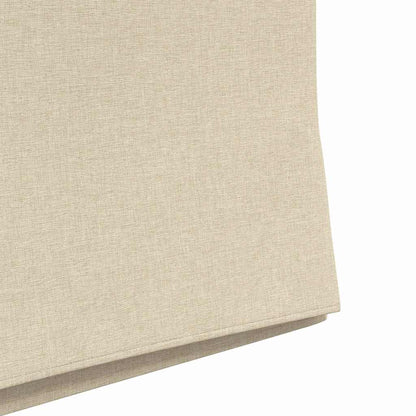 Esszimmerstühle 2 pcs Creme 57 x 67 x 95 cm Stoff