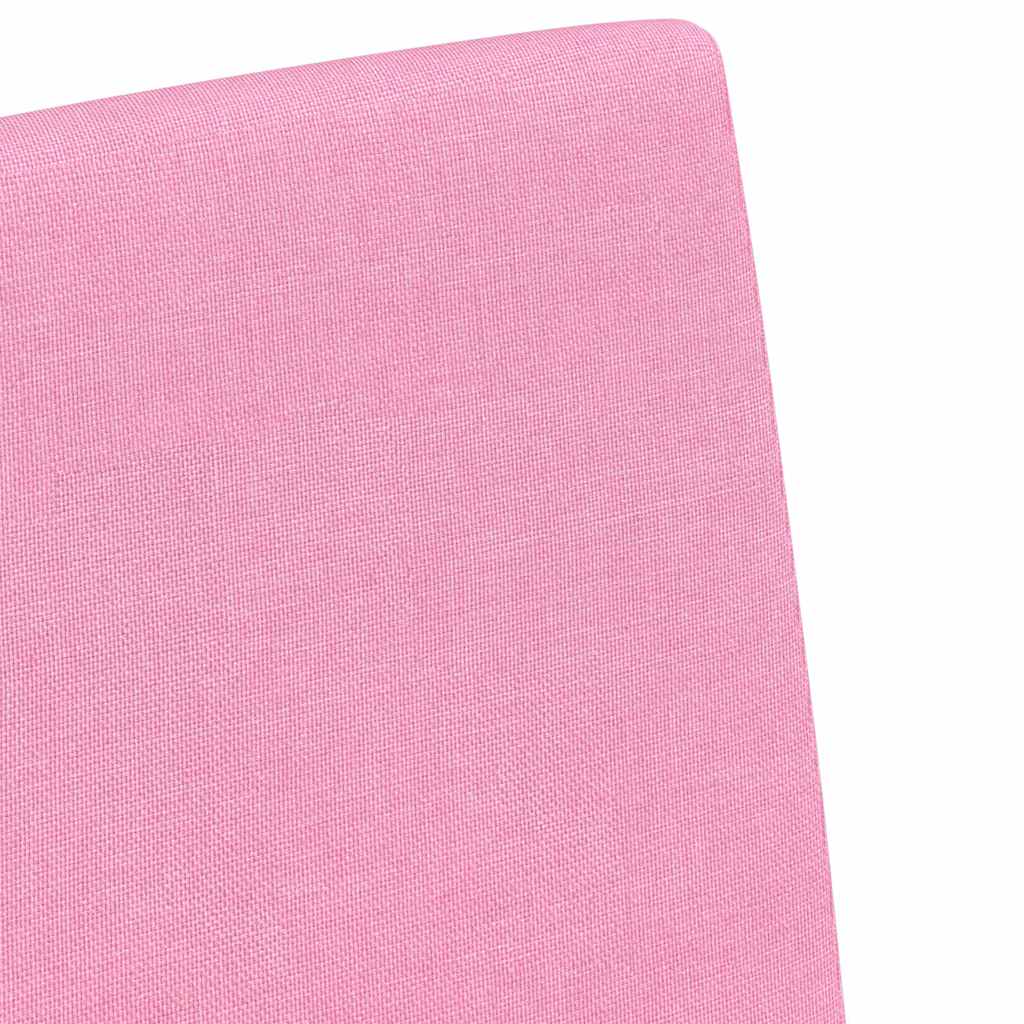 Esszimmerstühle 2 pcs Rosa 57 x 67 x 95 cm Stoff